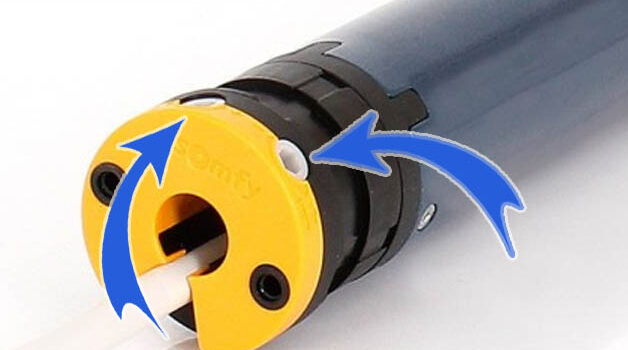 Réglage fin de course volet roulant Somfy avec interrupteur