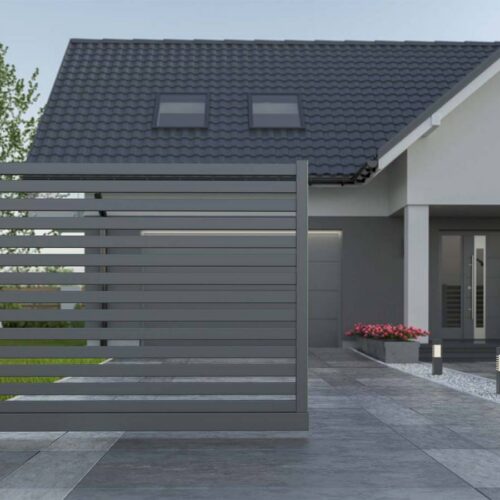 portail électrique qui se ferme et se réouvre