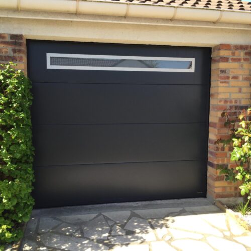 problème porte de garage sectionnelle motorisée 2