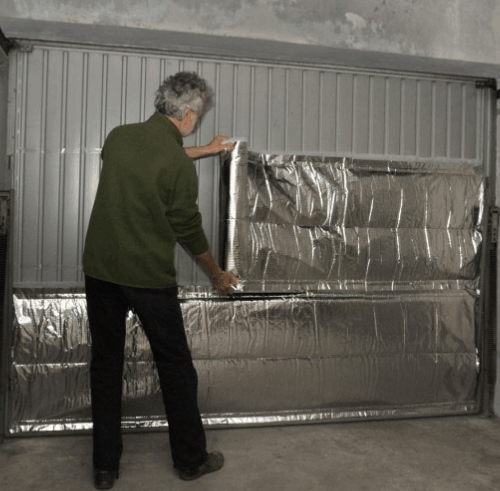 Isolation-porte-de-garage isoler une porte de garage basculante